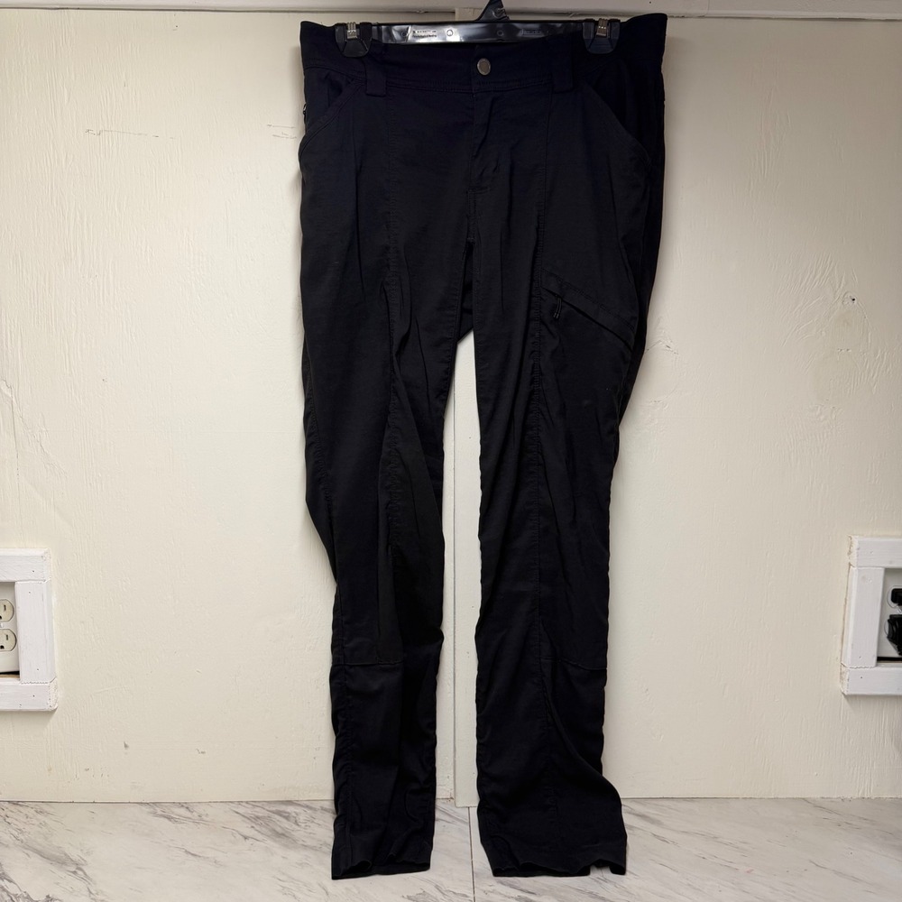 Duluth Trading Co Womens Flexpedition Slim Leg Pants Black Size 4x31 Outdoor